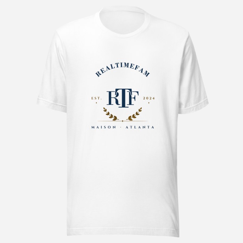 RealTimeFam Maison Heritage Arch Tee White