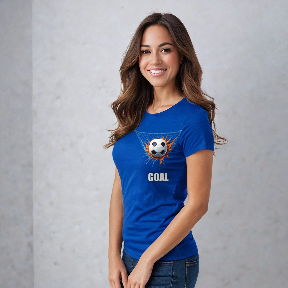 RealTimeFam Goal Net Ball Tee