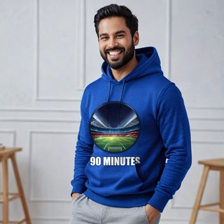 RealTimeFam 90 Minutes Stadium Hoodie AI model