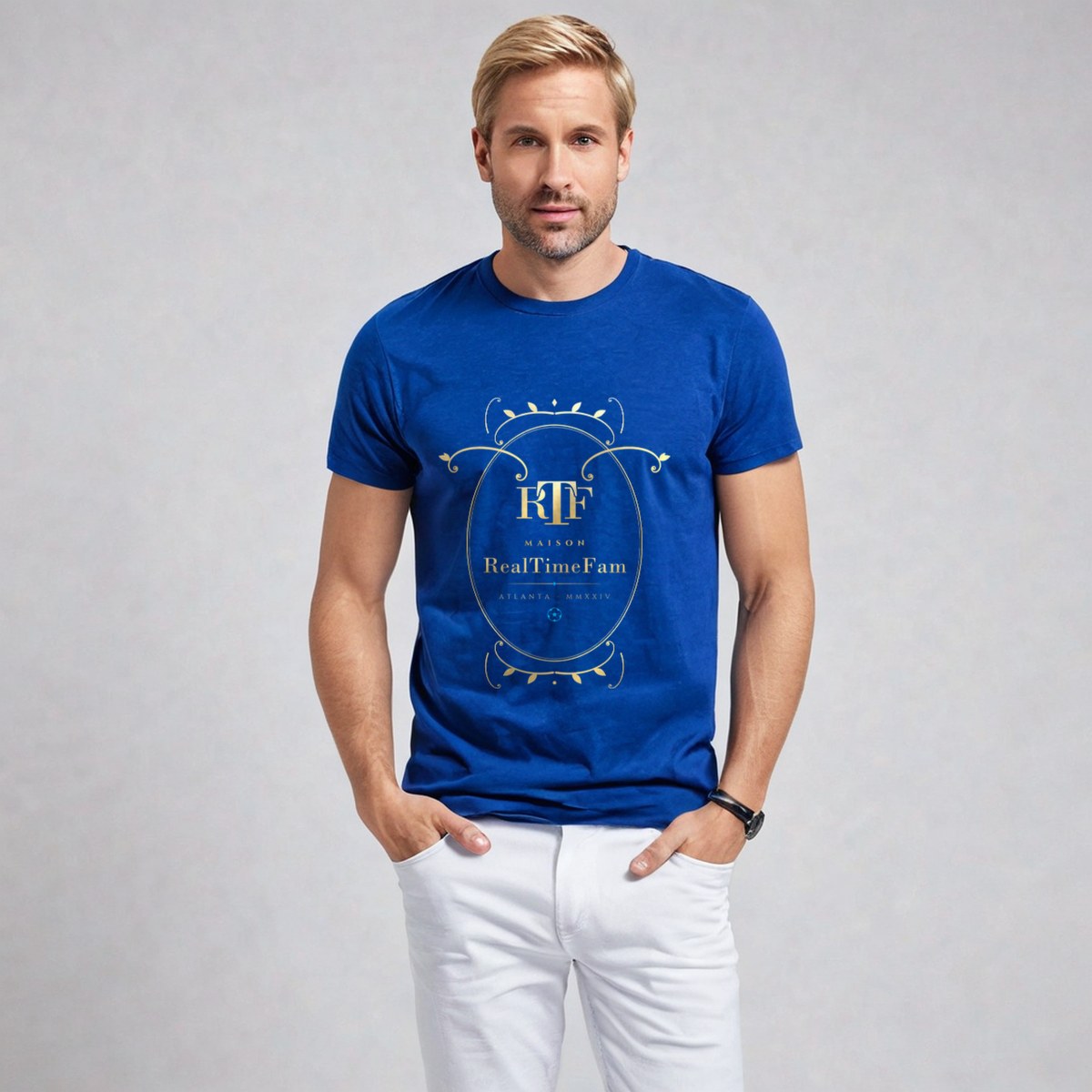 RealTimeFam Maison Baroque Cartouche Tee