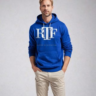 RealTimeFam Maison Embroidered Monogram Hoodie AI model
